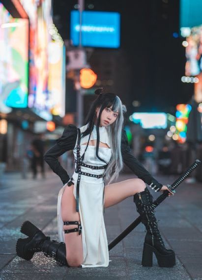 爷爷和孙女